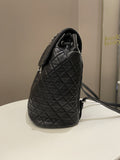 Chanel Quilted Urban Spirit Backpack Black Lambskin