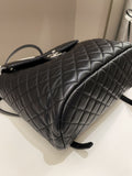 Chanel Quilted Urban Spirit Backpack Black Lambskin