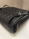Chanel Quilted Urban Spirit Backpack Black Lambskin