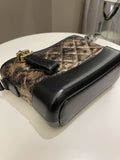 Chanel Gabrielle Hobo Bronze Metallic Calfskin