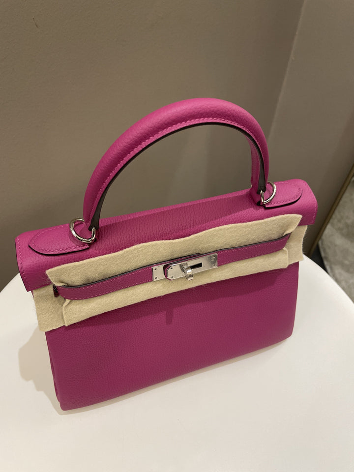 Hermes Kelly 28 Rose Pourpre Clemence