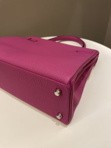 Hermes Kelly 28 Rose Pourpre Clemence