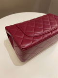 Chanel 22A Quilted Mini Rectangular Burgundy Lambskin