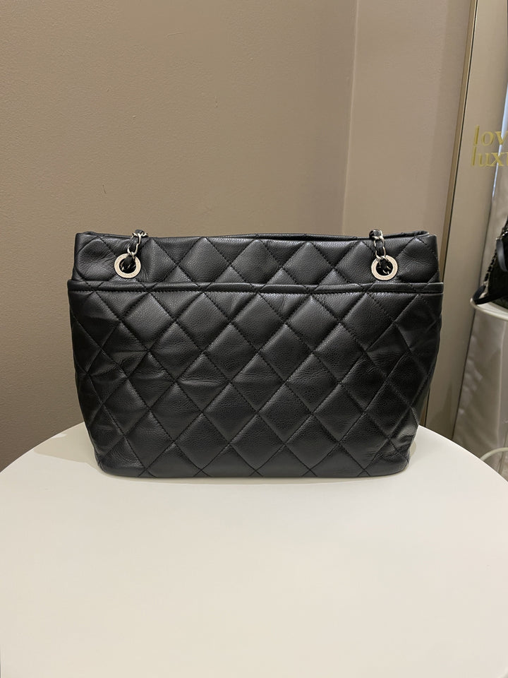 Chanel Timeless CC Shopping Tote Black Caviar