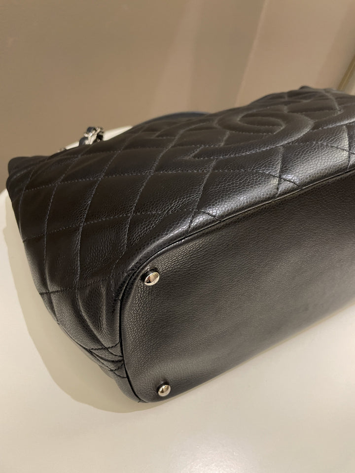 Chanel Timeless CC Shopping Tote Black Caviar