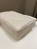 Chanel 19 Flap Bag Beige Lambskin