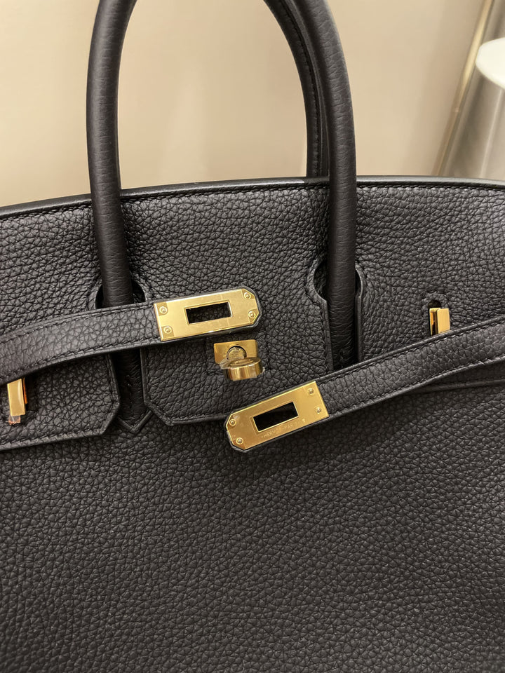 Hermes Birkin 25 Black Togo