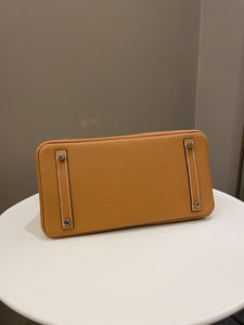 Hermes Birkin 30 Toffee Clemence