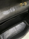 Chanel Classic Quilted Jumbo Single Flap Black Caviar