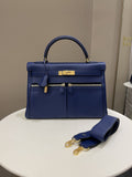 Hermes Kelly Lakis 32 Bleu Saphir Swift