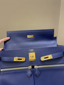 Hermes Kelly Lakis 32 Bleu Saphir Swift