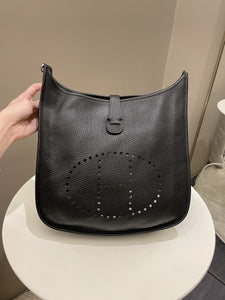 Hermes Evelyne GM Black Clemence