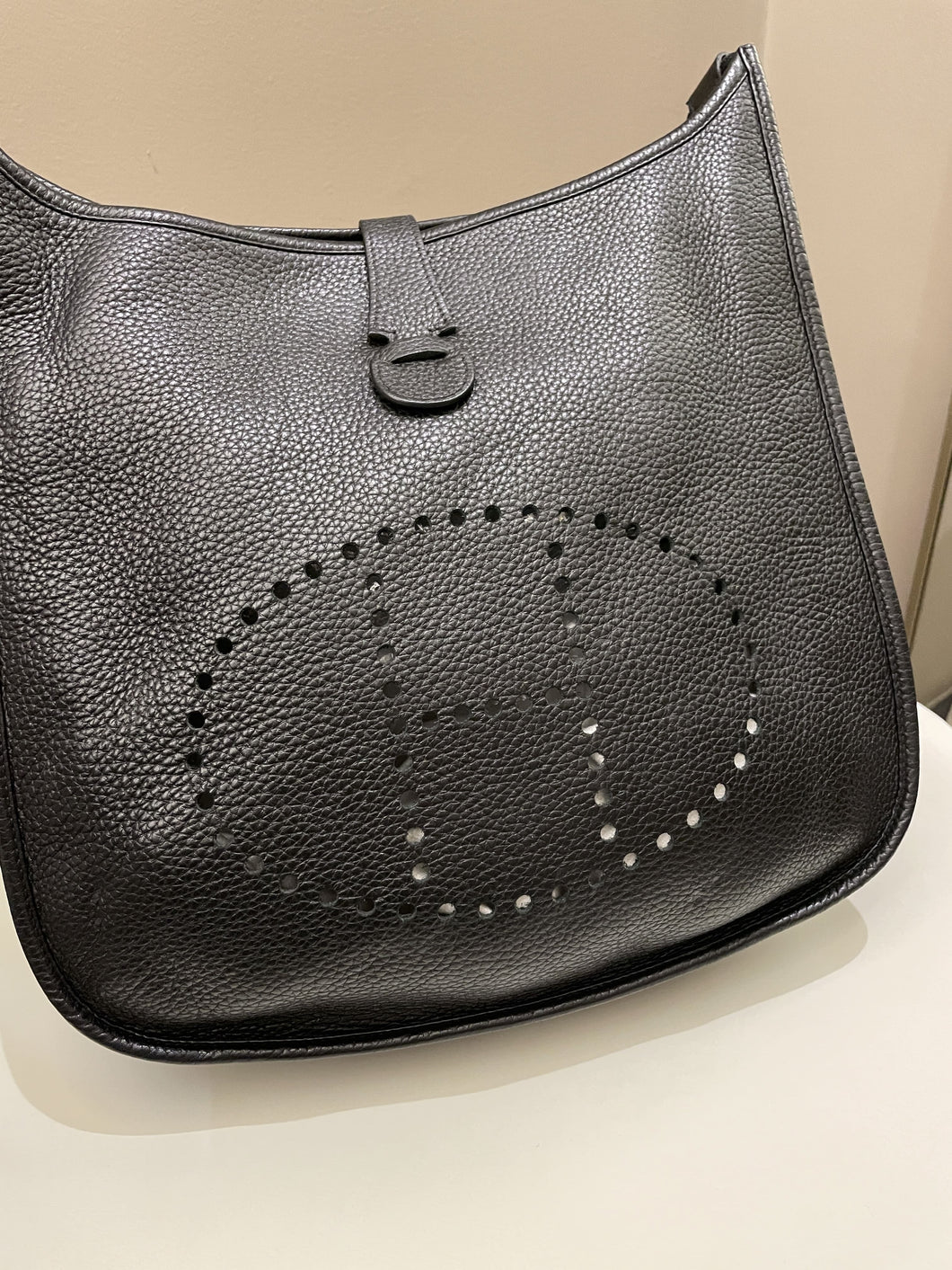 Hermes Evelyne GM Black Clemence