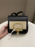 Hermes Mini Della Cavalleria Black Epsom