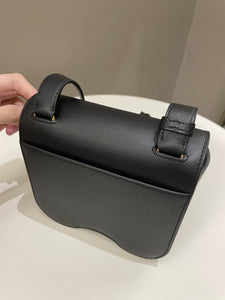 Hermes Mini Della Cavalleria Black Epsom