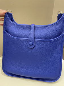 Hermes Evelyne 29 PM Royal Blue Clemence