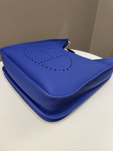 Hermes Evelyne 29 PM Royal Blue Clemence