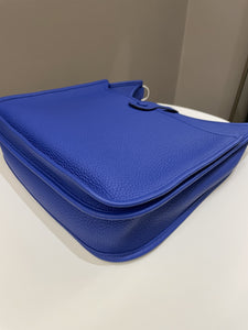 Hermes Evelyne 29 PM Royal Blue Clemence