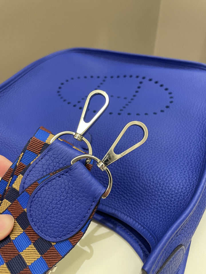 Hermes Evelyne 29 PM Royal Blue Clemence