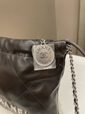 Chanel 22 Mini Dark Ebene Calfskin