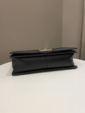 Chanel Quilted New Medium Boy Black Caviar