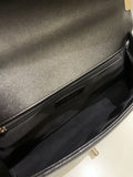 Chanel Quilted New Medium Boy Black Caviar