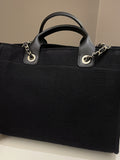Chanel Deauville Shopper Tote Black