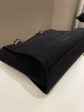 Chanel Deauville Shopper Tote Black