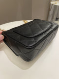 Chanel 23P Sweet Heart Flap Black Caviar