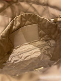 Chanel 23B 22 Mini Hobo Beige Calfskin