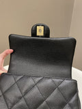 Chanel 23P Sweet Heart Flap Black Caviar