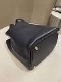 Hermes Picotin Lock PM 18 Bleu Nuit Clemence