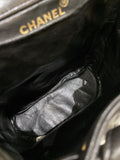 Chanel Quilted Vintage Duma Cc Backpack Brown Lambskin