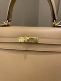 Hermes Kelly Sellier 25 Chai Epsom