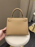 Hermes Kelly Sellier 25 Chai Epsom