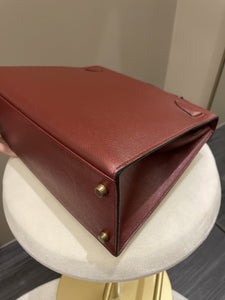 Hermes Kelly Sellier 28 Rouge H Epsom