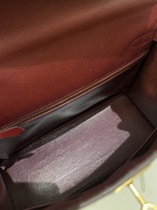 Hermes Kelly Sellier 28 Rouge H Epsom