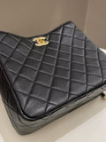 Chanel Hobo Pearl Crush Black Lambskin