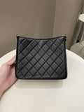 Chanel Hobo Pearl Crush Black Lambskin