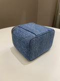 Chanel Quilted Pearl Crush Mini Vanity Cube Denim