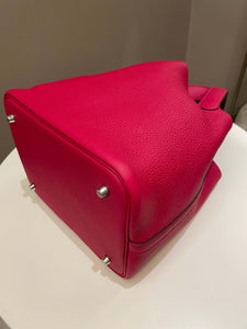 Hermes Picotin Lock 22 Framboise/ Rouge Sellier Clemence