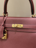 Hermes Kelly 25 Rouge H Togo