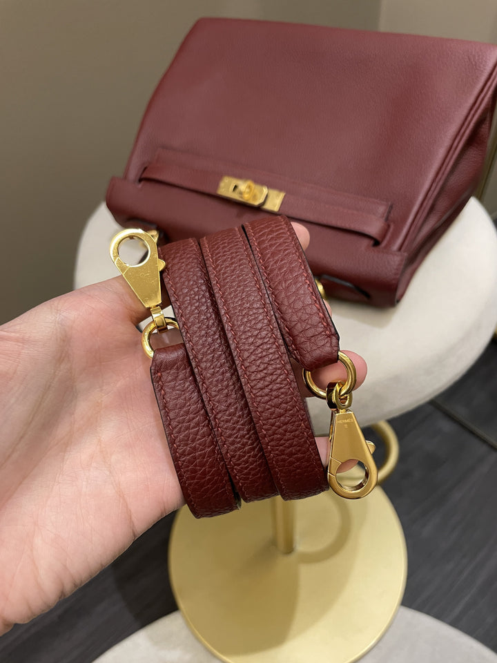 Hermes Kelly 25 Rouge H Togo