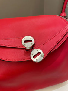 Hermes Lindy 26 Rouge de Coeur/ Rouge Piment