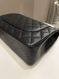 Chanel Classic Quilted Jumbo Double Flap Black Caviar
