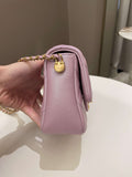 Chanel 21K My Perfect Mini Flap Bag Iridescent Pink Lilac Caviar