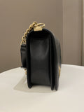 Chanel Chevron Boy New Medium Black Caviar