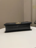 Chanel Chevron Boy New Medium Black Caviar