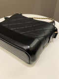 Chanel Gabrielle Hobo Black Calfskin