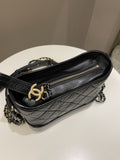 Chanel Gabrielle Hobo Black Calfskin